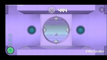 Smash hit : Speedrun "Max% Checkpoint 11" Training mode 500 balls (Android)