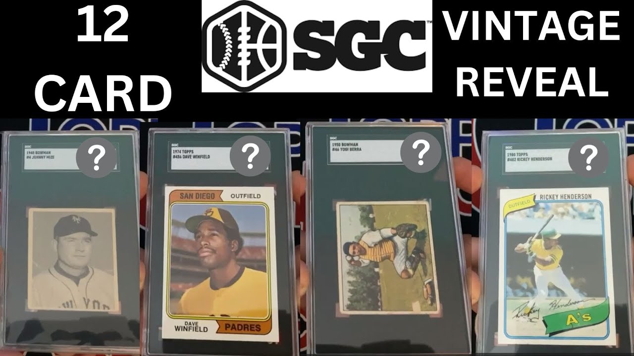 Vintage SGC Reveal (Is it worth getting low grade vintage slabbed????)