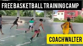 Free basketball training camp, Ball handling Drills , by coachwalter.