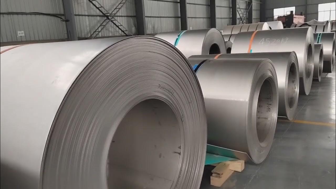 ASTMB265 Commercial pure titanium sheet coil Gr1 Gr2 UNS R50400 YouTube
