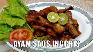 AYAM GORENG SAOS MENTEGA GURIH! Resep paling favorit keluarga.. 