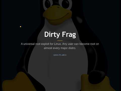 BREAKING: New Linux root exploit just went public with no patch available
