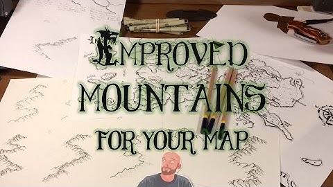Improved Mountain Drawing for your Fantasy Maps