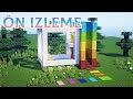 [Ön izleme] Minecraft Basit Ev Yapımı | Minecraft Renkli Ev Yapımı | Minecraft Ev Yapımı #57