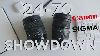 2470 f/2.8 SHOWDOWN! Canon vs. Sigma | Which is better!?