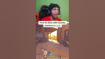 How to deal with sweaty stackers😭 #warzone #warzonefunnyclips #gaming