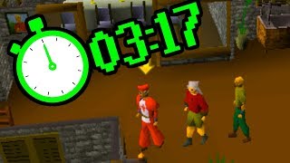 Tutorial Island In ONLY 3 Minutes - The World Of OSRS Speedrunning