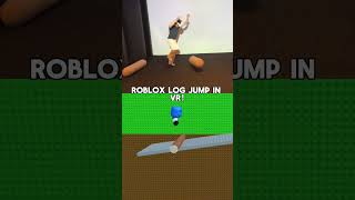 ROBLOX LOG JUMP in REAL LIFE!