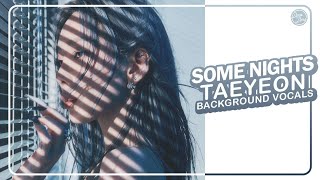 TAEYEON (태연) ~ 그런 밤 (Some Nights) | Instrumental (w. backing vocals) Resimi