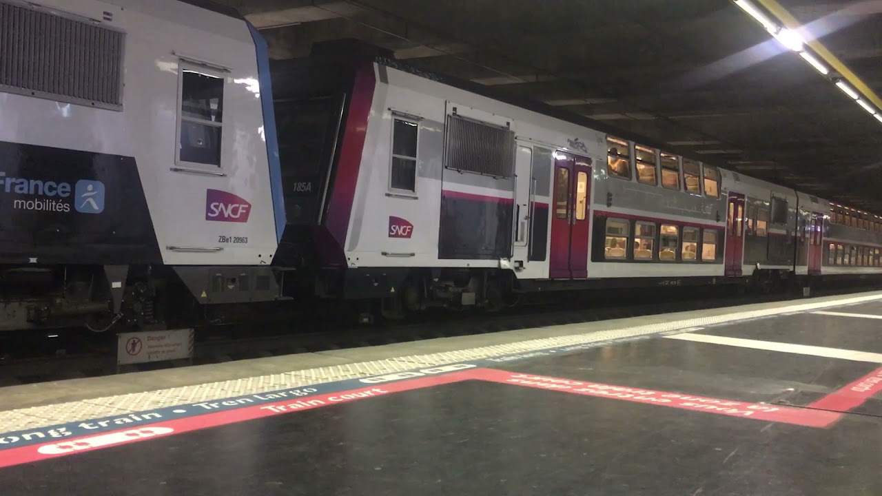 (RER C) départ d’une Z20500+Z20900+ arrivé d’une Z20900+Z8800