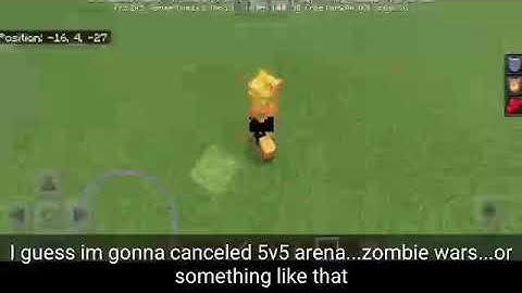 Showcase stand The world (V.2) Mcpe JoJo