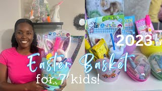 WHAT I GOT MY WHOLE FAMILY FOR EASTER 2023| ON A BUDGET | DOLLAR TREE HUAL | TARGET HUAL | .99 HUAL