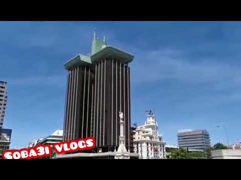 مدريد ساحة سيبيلس مكان احتفالات الا سبان والفرق الكروية