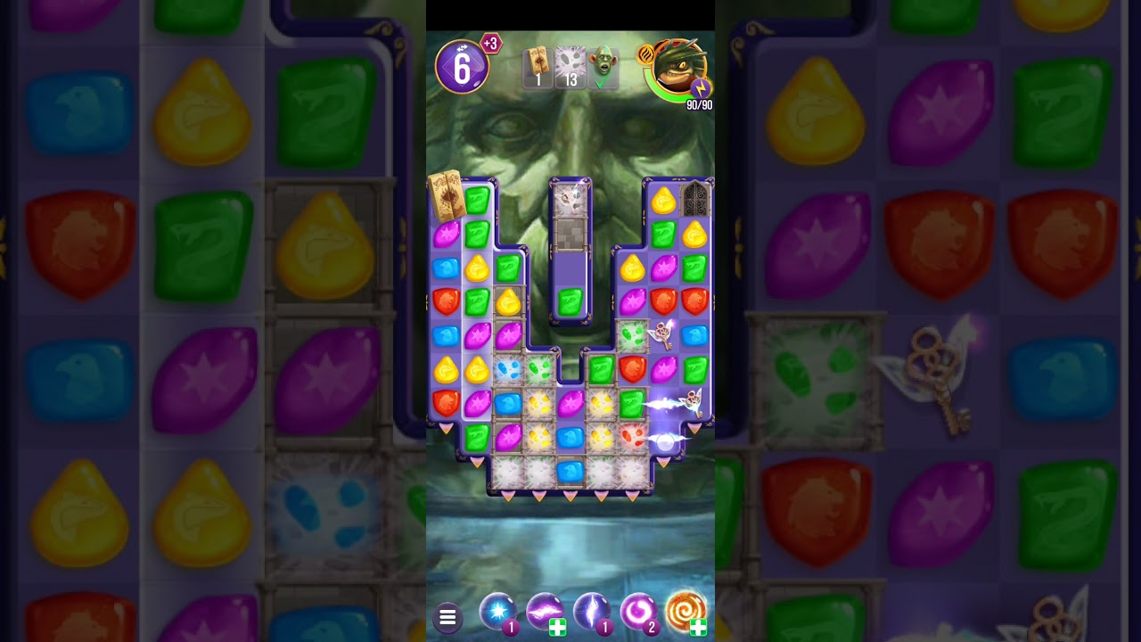 Harry Potter: Puzzles & Spells level 1858 no boosters