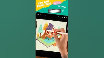Isometric Drawing Tutorial #artwithflo