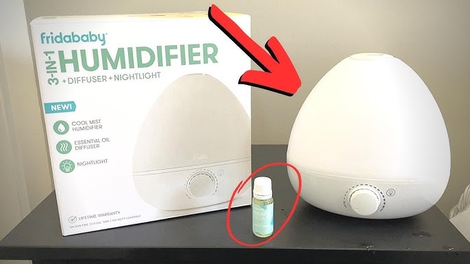 The 3-In-1 Humidifier, Diffuser + Nightlight