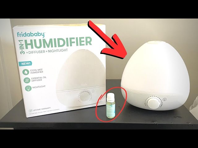 Frida Baby 3-in-1 Humidifier with Diffuser and Nightlight