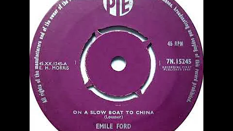 UK New Entry 1960 (23) Emile Ford & The Checkmates - On A Slow Boat To China