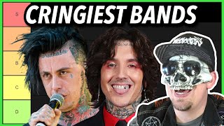 CRINGIEST Metal Bands RANKED (Falling In Reverse's Ronnie Radke, Bring Me The Horizon, & More!)