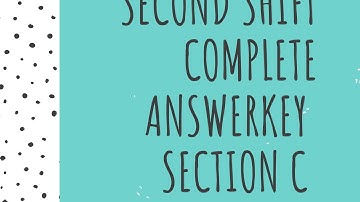 CSIR NET 2020 || LIFE SCIENCE ||  SECOND SHIFT || ANSWERKEY || SECTION C || COMPLETE Answerkey