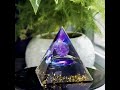 Obsidian Pyramid 🔺✨ | Handmade Crystal Decor &amp; Vastu Gift for Home India 🇮🇳
