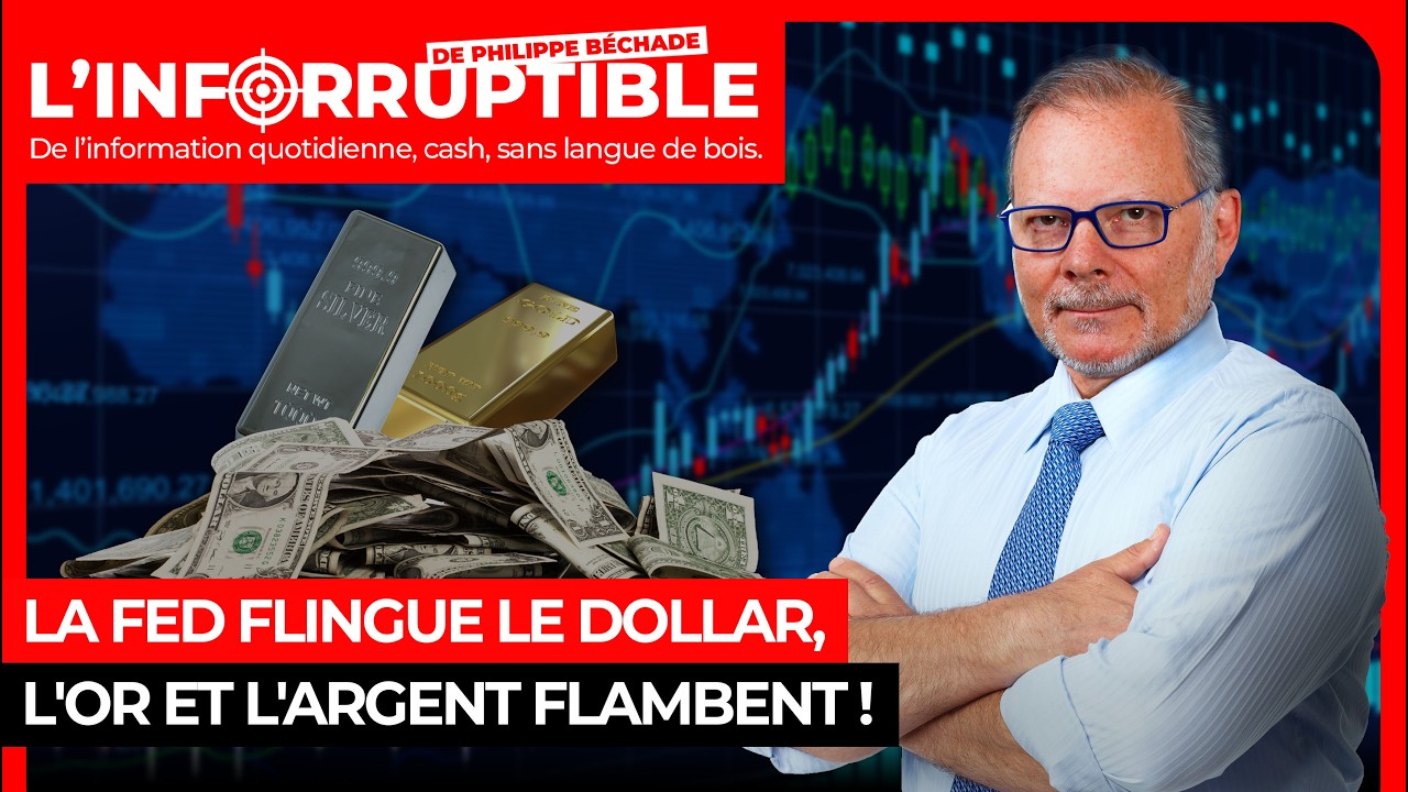 La Fed flingue le dollar, l'or et l'argent flambent !
