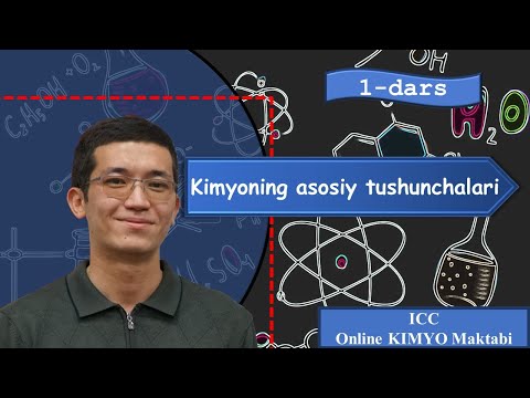Kimyoning asosiy tushunchalari | 1 dars