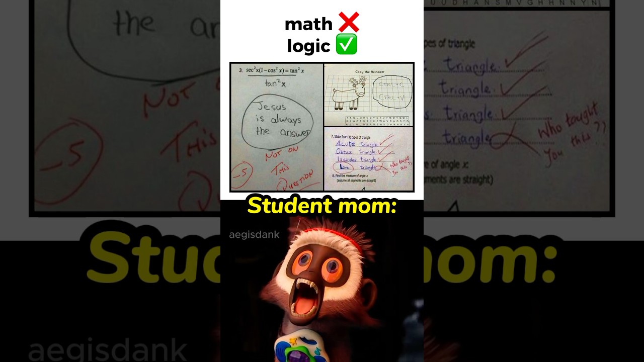 Wrong but Logical 🧠➗❌😂