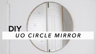 DIY CIRCLE MIRROR