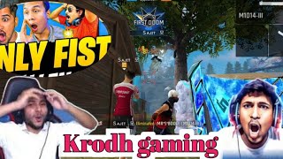 Garena free fire Krodh gaming 1 vs 11 tab🙃😌😈😈👿👿@KRODHGAMING76