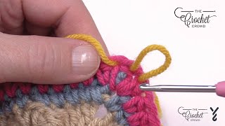 Left Hand: Problem with Half Double Crochet Corners | EASY | The Crochet Crowd