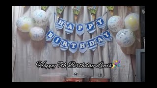 Lewis 7th Birthday🎉 (FIRST VLOG)