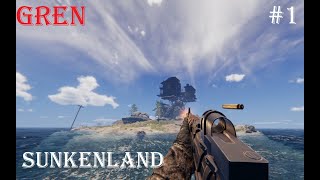 Sunkenland # Постапокалиптическое выживание - водный мир