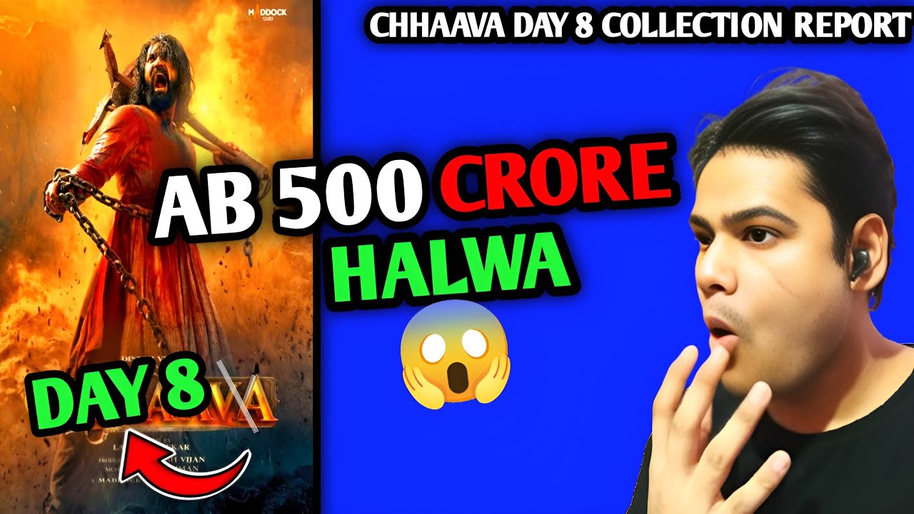 Chhaava Day 8 Box Office Collection Report| Chhaava Day 8 Collection| 