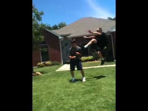 Best drop kick ever - YouTube