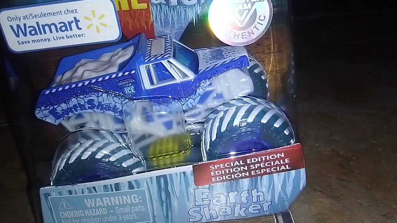Monster jam 2019 earth Shaker ice