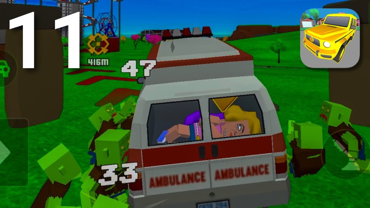 Gangs Wars: Pixel Shooter Walkthrough Part - 11 Playing Ambulance Driver Role (iOS, Android)