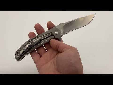 RJ Martin Overkill W/ Aftermarket Apurvis Clip & Backspacer Custom Knife From Recon 1
