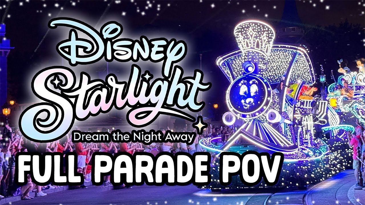 Full Disney Starlight: Dream the Night Away Parade Debuts at Magic Kingdom