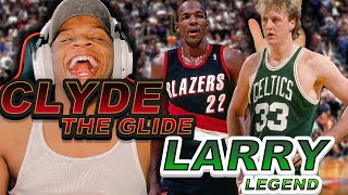 Larry Gives Clyde Drexler 49pts But Clyde Puts Up A Fight Easy 41pys