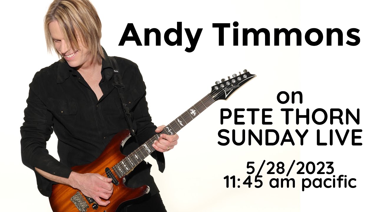 PETE THORN SUNDAY LIVE 