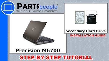 Dell Precision M6700 (P22F001) Secondary Hard Drive How-To Video Tutorial