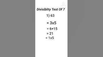Divisibility Test of 7 | Maths Tricks | Mathematics Tech
