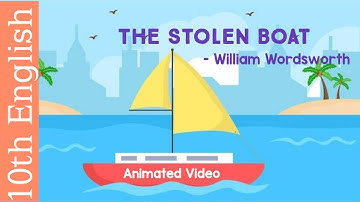 The Stolen Boat of 10th std English subject of Karnataka board