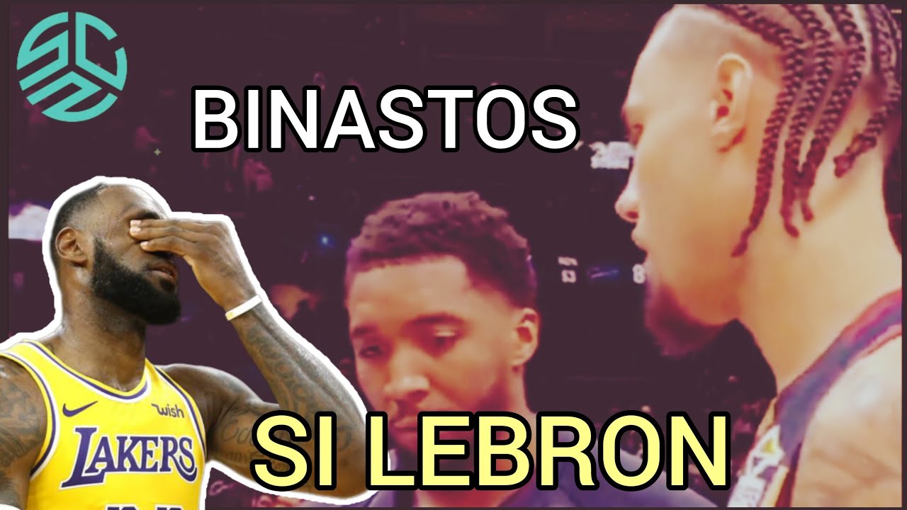 Lebron James binastos ng isang player sa kanyang pagbabalik sa Cleveland 