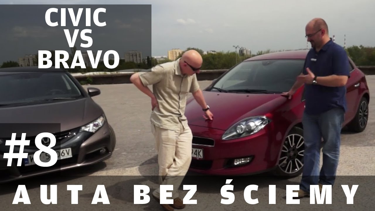 Auta bez ściemy 8 Fiat Bravo vs Honda Civic YouTube