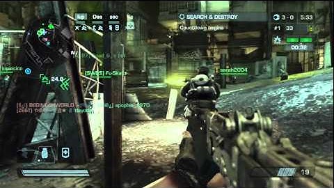 Kills with Lag on Killzone 2 multiplayer