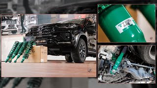 Tein Suspension Upgrade In Toyota Fortuner 4X4 - Tein Suspension Accessories Autostarke