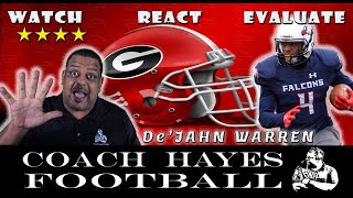 De'Jahn Warren Highlights - He is committed to the University of Georgia. #GoBulldogs (WRE)