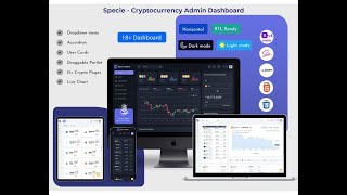 Celebrity RTL Horizontal Crypto Admin Templates with Bootstrap 5 Admin Web App – Specie Profile